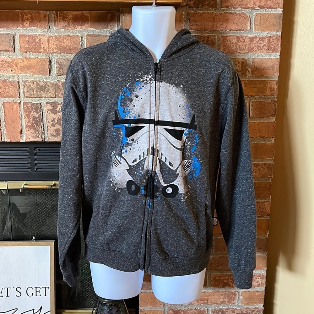 Disney Star Wars Storm Trooper Full Zip Hoodie